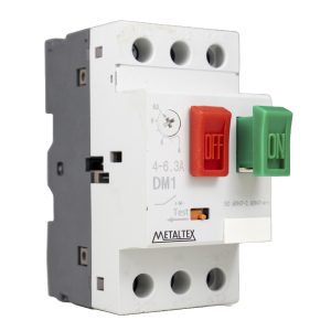 Disjuntor Motor 4~6,3A Metaltex DM1-6,3A
