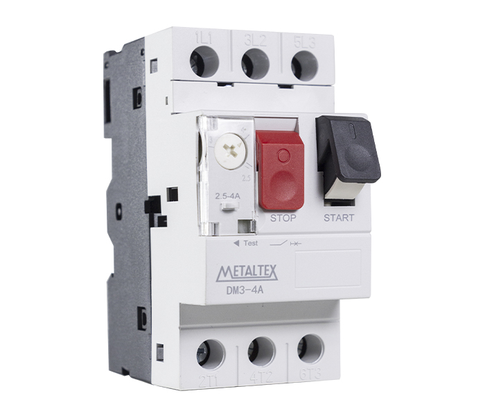 Disjuntor Motor 2,5~4A Metaltex DM3-4A